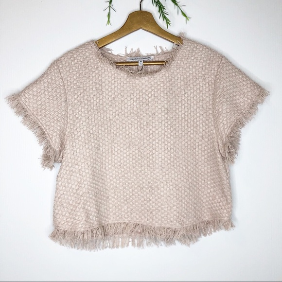 Cupcakes & Cashmere- Justeen Tweed Rose Blouse - Picture 2 of 7